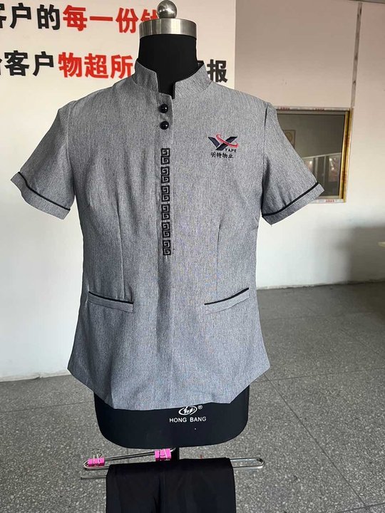 明特物業工作服定制案例款式